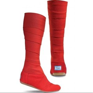 TOMS vegan boot wrap